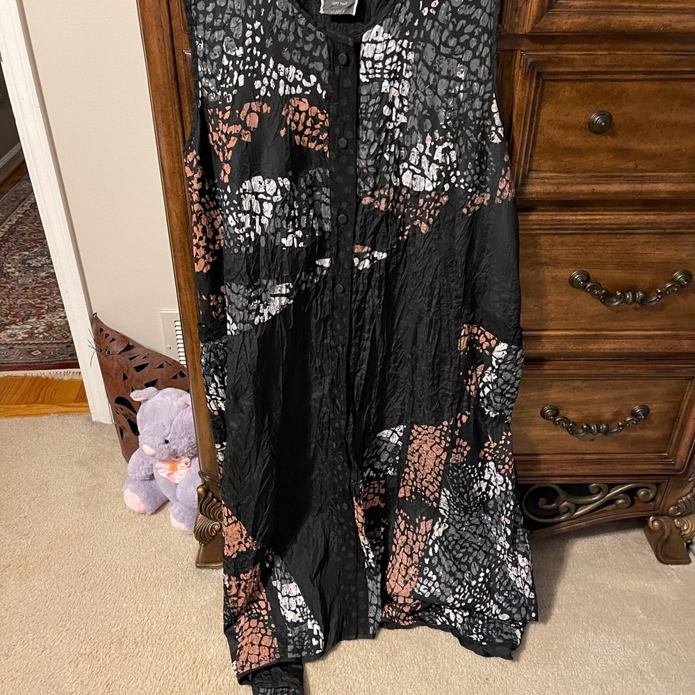 Stylish Black and White Women's Dress